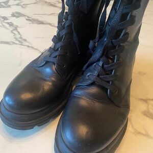 Dune, London, leather ankle boot, size 6